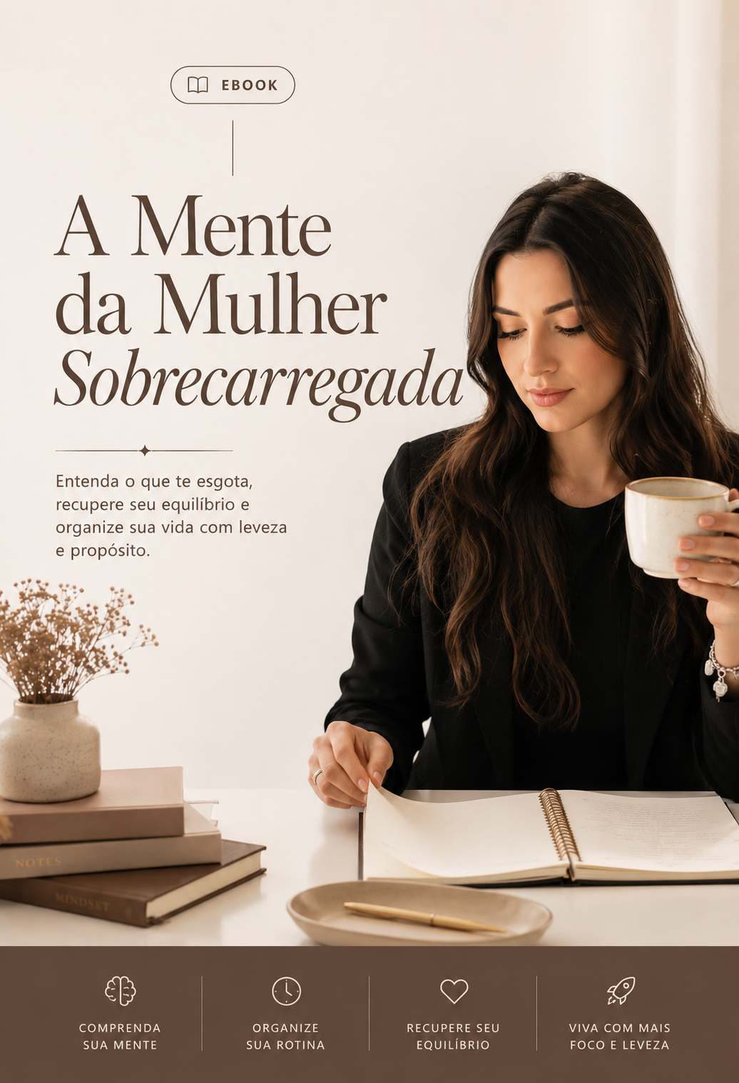 Capa do ebook A Mente da Mulher Sobrecarregada